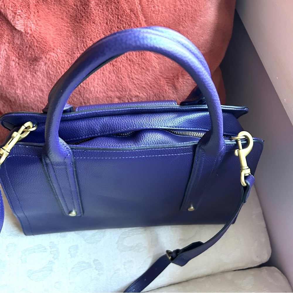 3.1 Phillip Lim (Target) Purple Satchel Handbag w/crossbody strap medium… - Picture 4 of 14